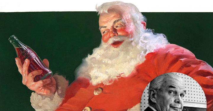 История появления Санта Клауса: Прототипами Санта-Клауса были драчливый дух и пьющий коммивояжер